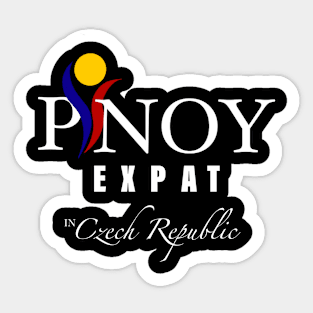 Pinoy Expat in Czech Republic Sticker